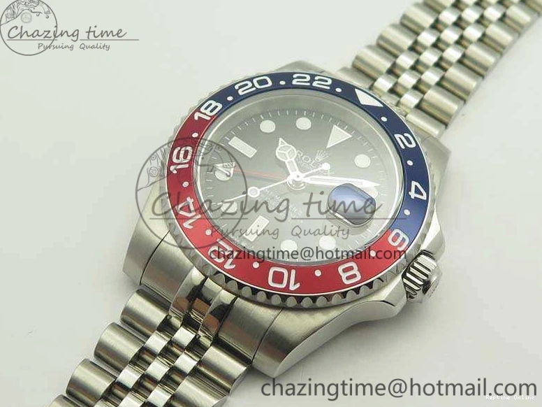 0402 GMT-Master II 126710 BPF BLRO SS Black Dial On SS Jubilee Bracelet A Youthful 3483